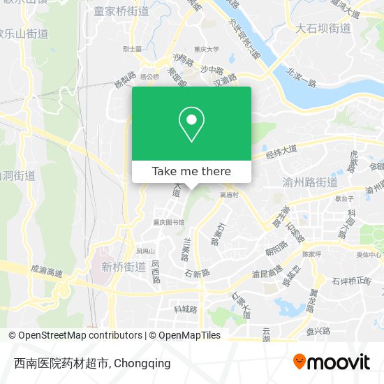 西南医院药材超市 map