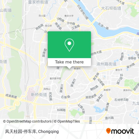 凤天桂园-停车库 map