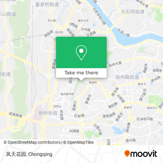 凤天花园 map