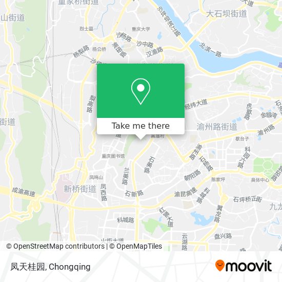 凤天桂园 map