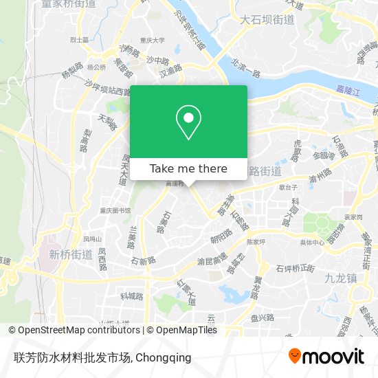 联芳防水材料批发市场 map