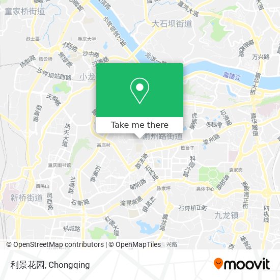利景花园 map