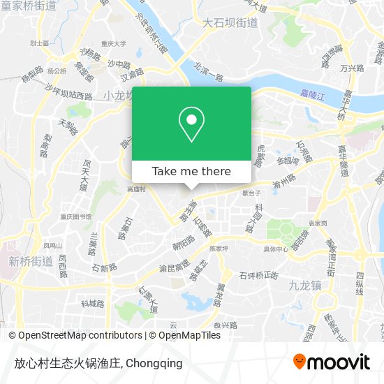 放心村生态火锅渔庄 map