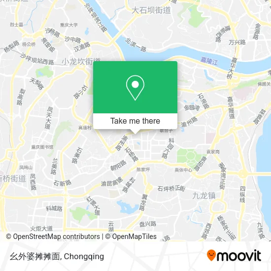 幺外婆摊摊面 map