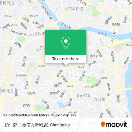奶牛梦工场(南方新城店) map