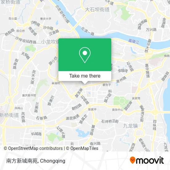 南方新城南苑 map