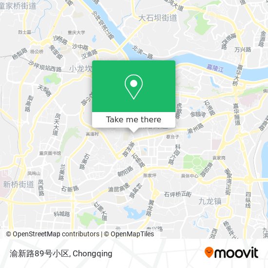 渝新路89号小区 map