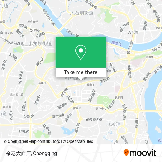 余老大面庄 map