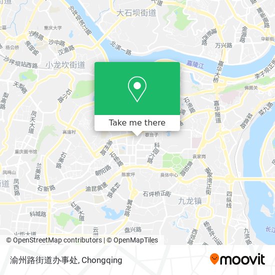 渝州路街道办事处 map