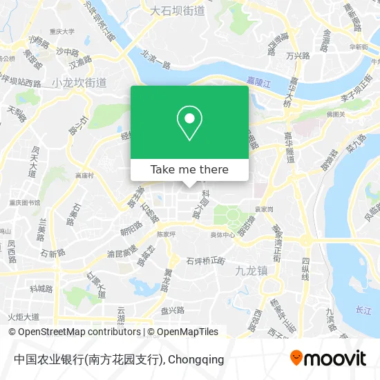 中国农业银行(南方花园支行) map