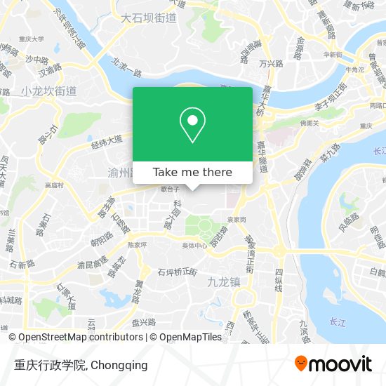 重庆行政学院 map