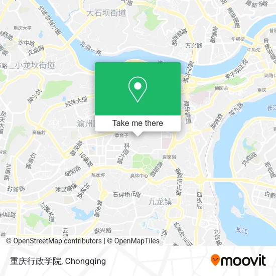 重庆行政学院 map
