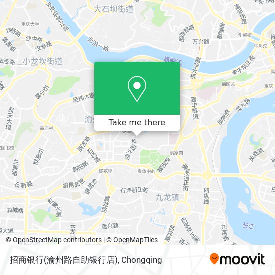 招商银行(渝州路自助银行店) map