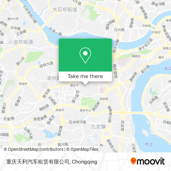 重庆天利汽车租赁有限公司 map