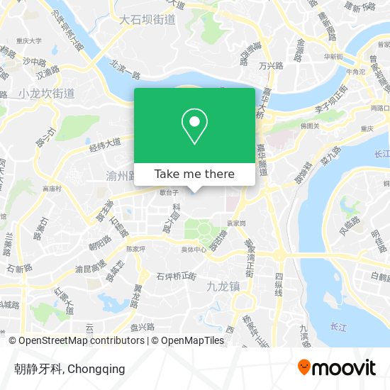 朝静牙科 map