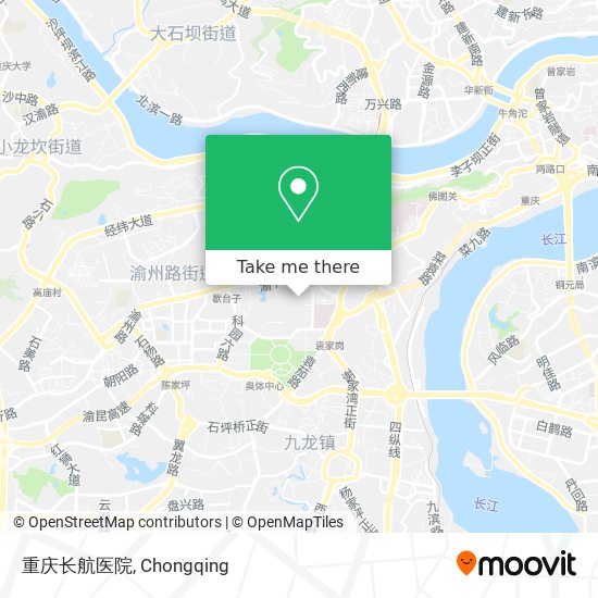 重庆长航医院 map