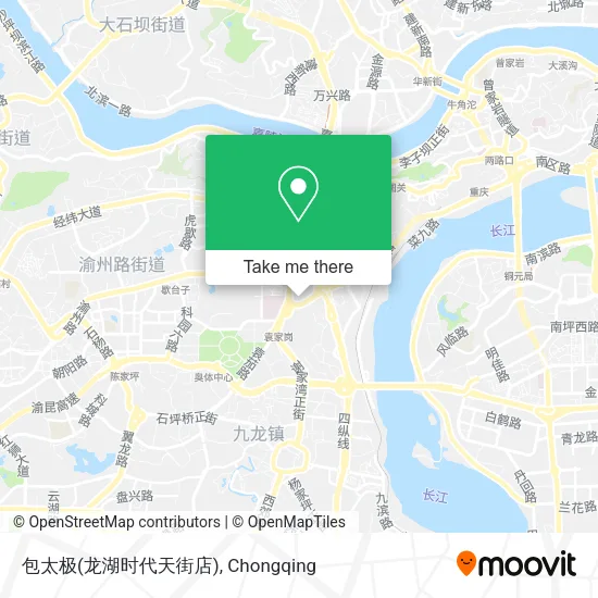 包太极(龙湖时代天街店) map