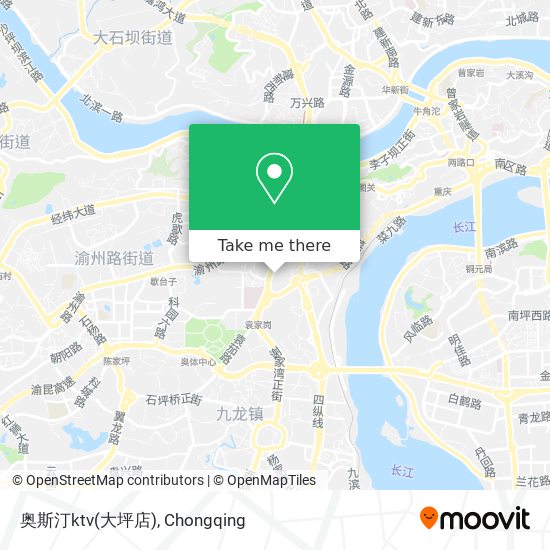 How To Get To 奥斯汀ktv 大坪店 In 渝中区by Bus Or Metro