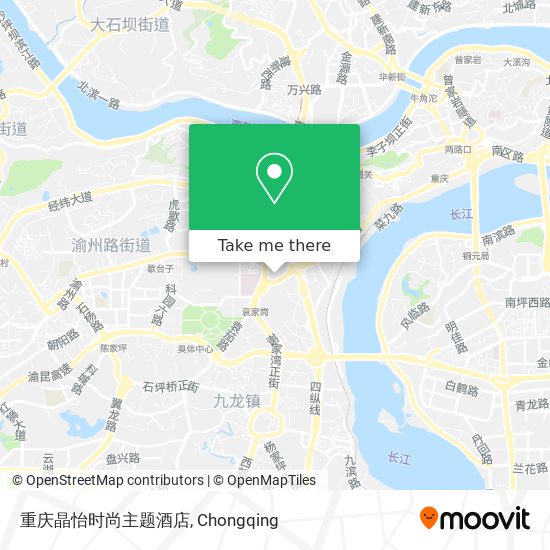 重庆晶怡时尚主题酒店 map