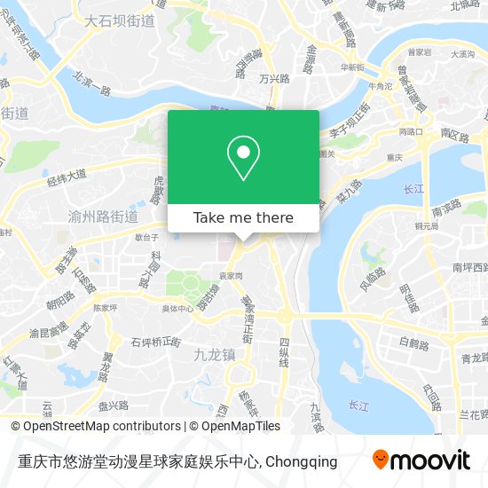 重庆市悠游堂动漫星球家庭娱乐中心 map