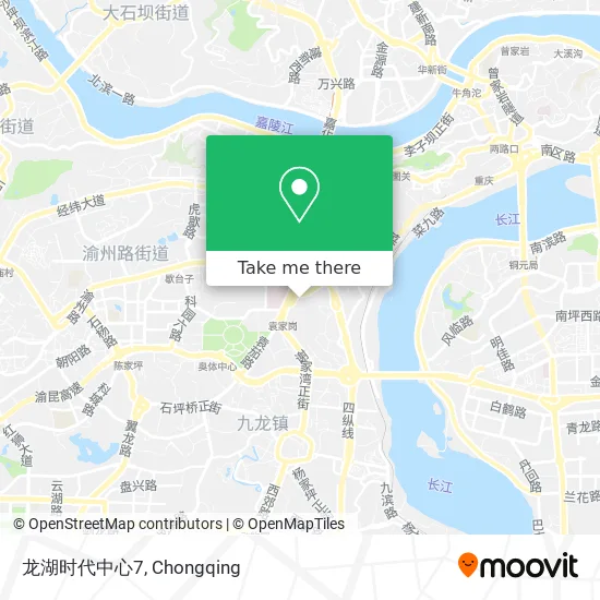 龙湖时代中心7 map