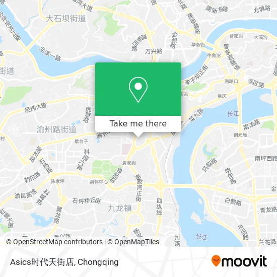 Asics时代天街店 map