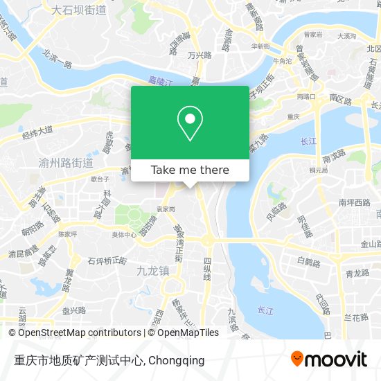 重庆市地质矿产测试中心 map