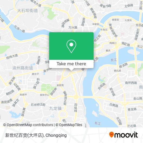 新世纪百货(大坪店) map