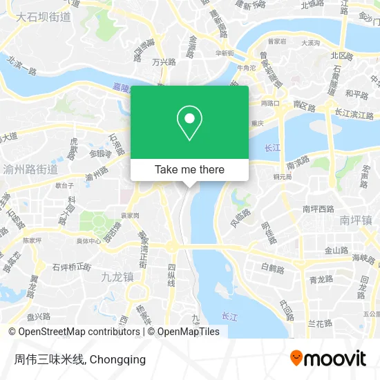 周伟三味米线 map