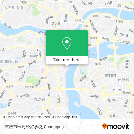 重庆市医药经贸学校 map