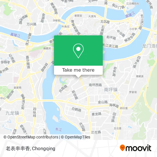 老表串串香 map