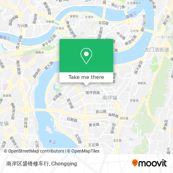 南岸区盛锋修车行 map