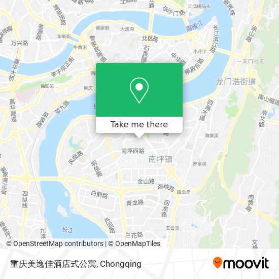 重庆美逸佳酒店式公寓 map