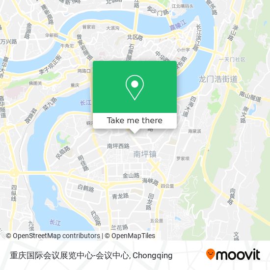 重庆国际会议展览中心-会议中心 map