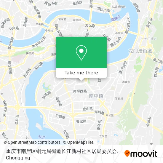 重庆市南岸区铜元局街道长江新村社区居民委员会 map
