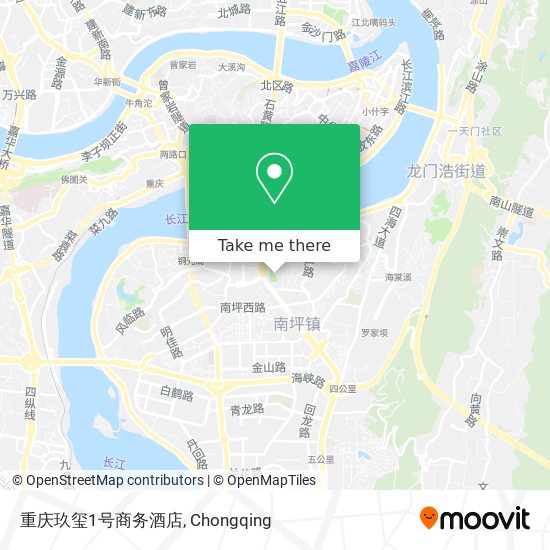 重庆玖玺1号商务酒店 map