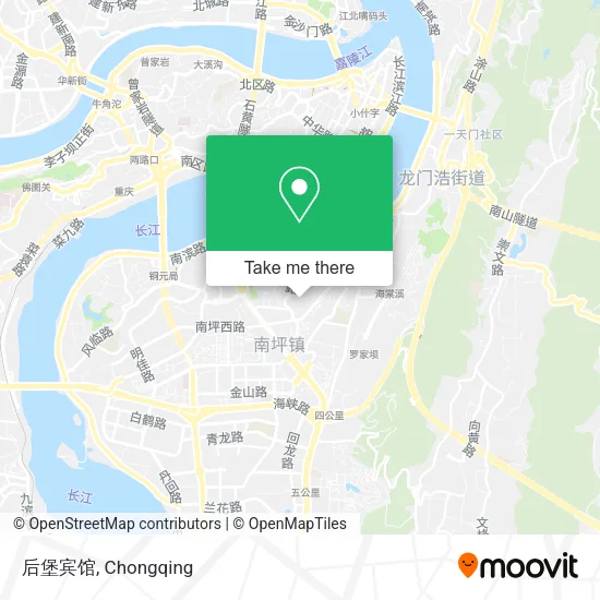 后堡宾馆 map