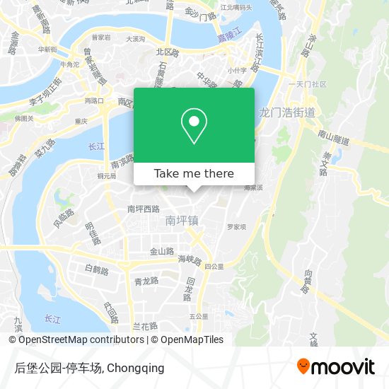 后堡公园-停车场 map