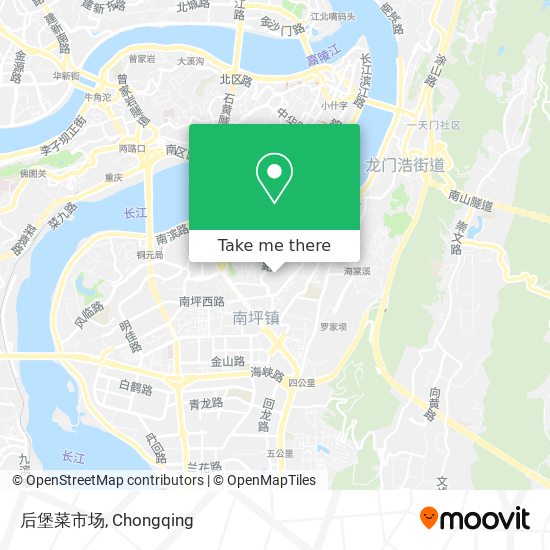 后堡菜市场 map