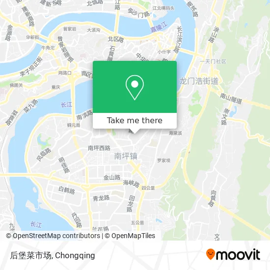 后堡菜市场 map