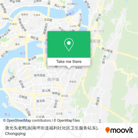 唐光头老鸭汤(南坪街道福利社社区卫生服务站东) map