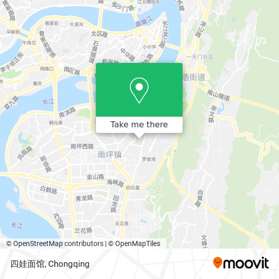 四娃面馆 map