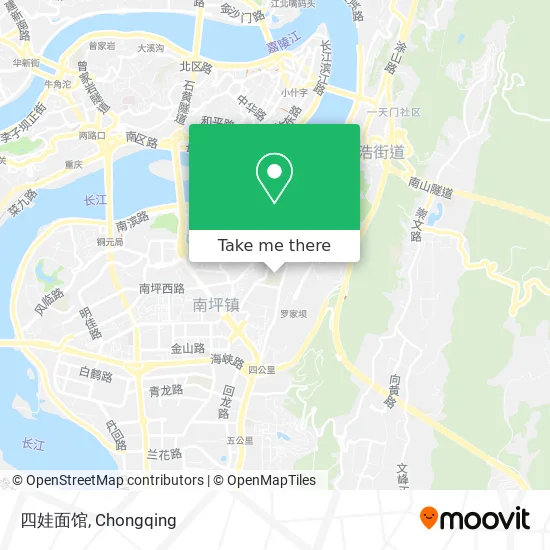 四娃面馆 map