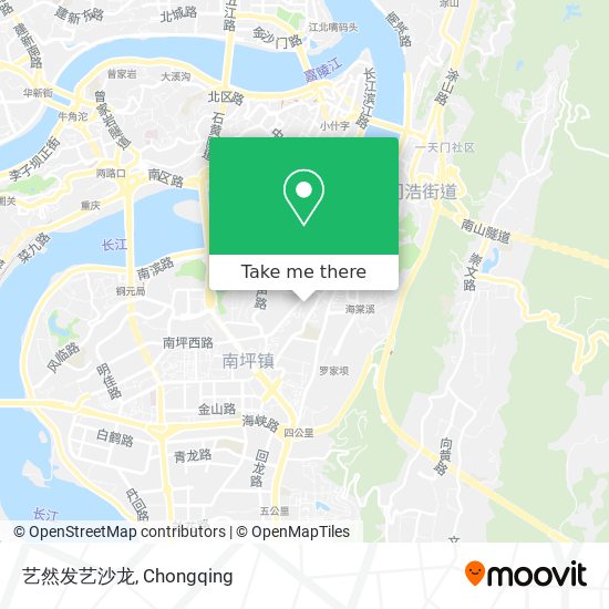 艺然发艺沙龙 map