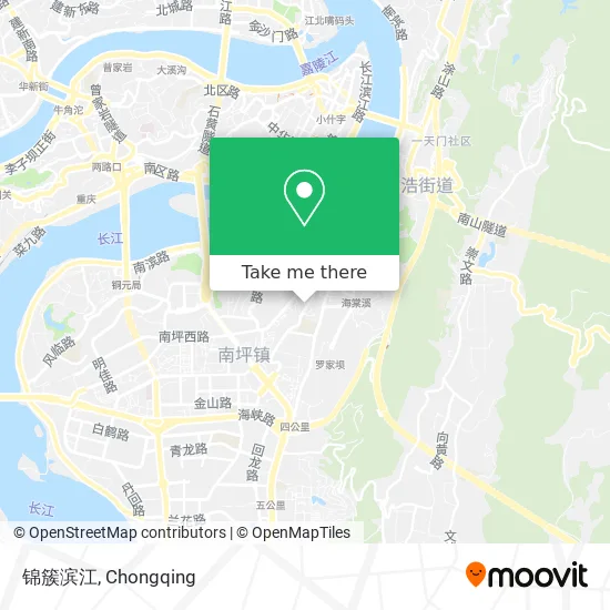 锦簇滨江 map