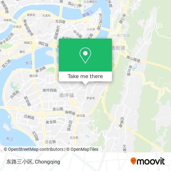 东路三小区 map