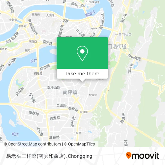 易老头三样菜(南滨印象店) map