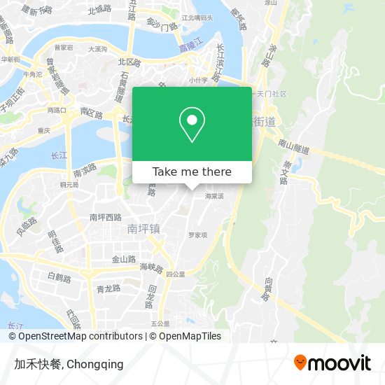 加禾快餐 map
