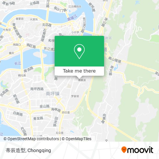 蒂辰造型 map