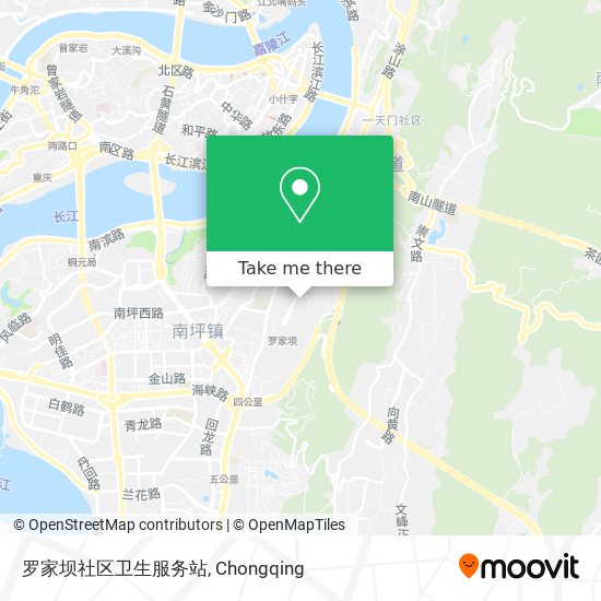 罗家坝社区卫生服务站 map